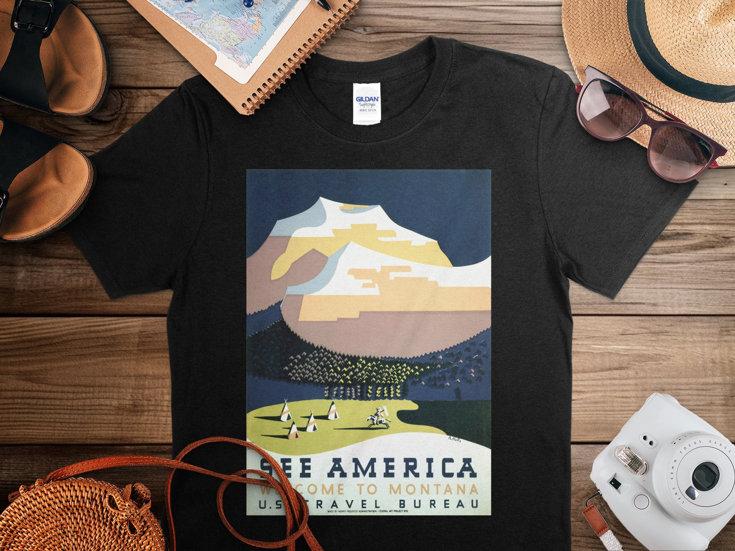 Vintage America T-Shirt, America Travel Shirt
