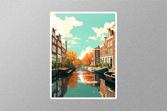 Wholesale Vintage Amsterdam 3 Travel Sticker