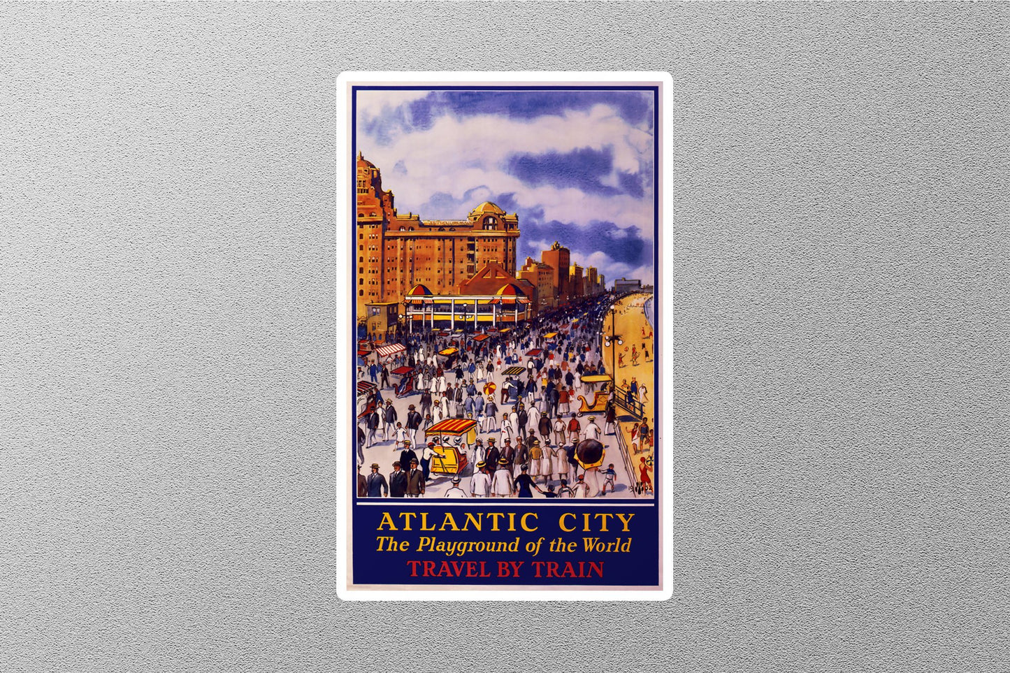Wholesale Vintage Atlanta Travel Stickers