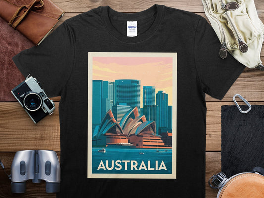 Vintage Australia T-Shirt, Australia Travel Shirt