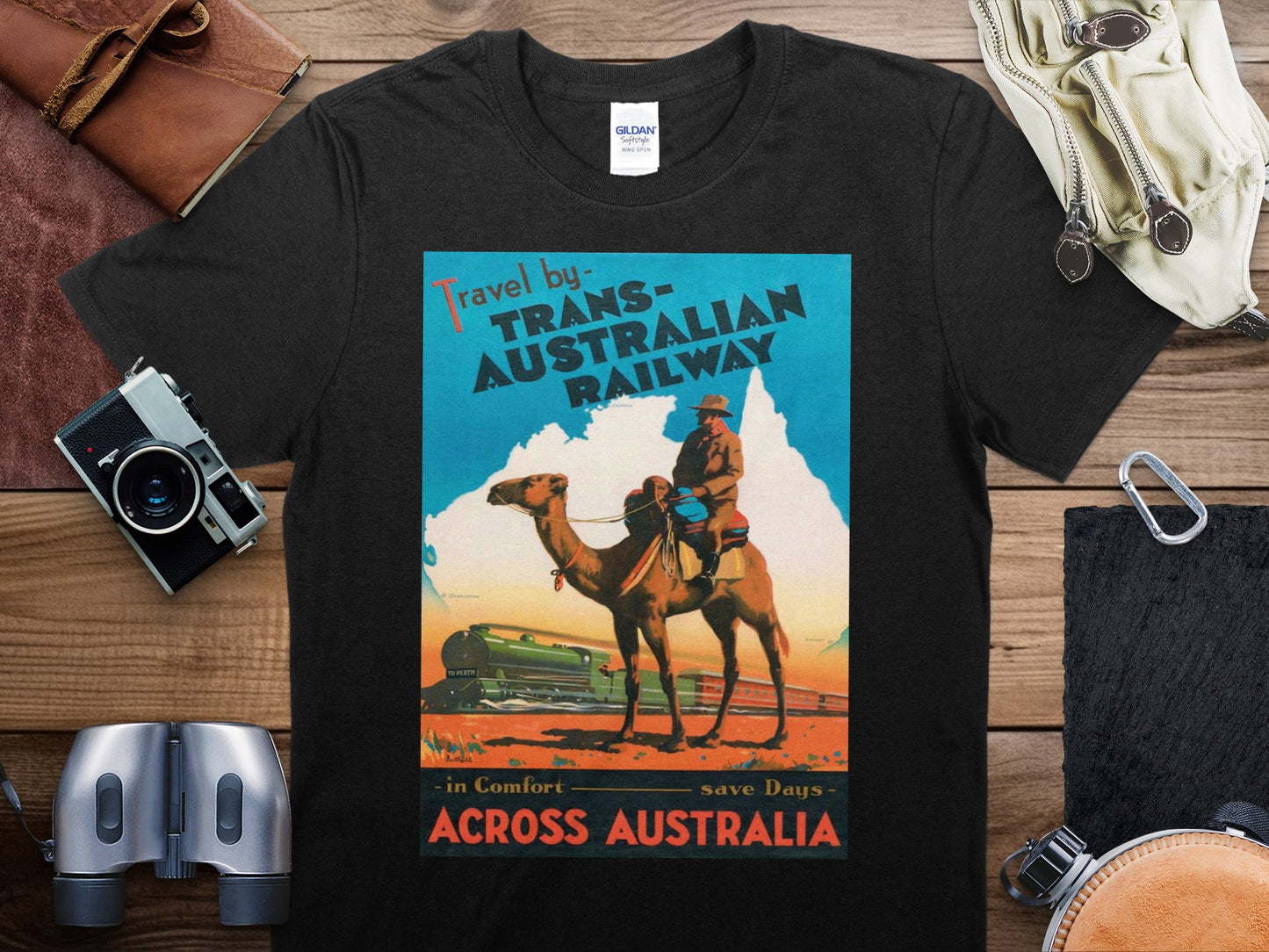Vintage Australia T-Shirt, Australia Travel Shirt