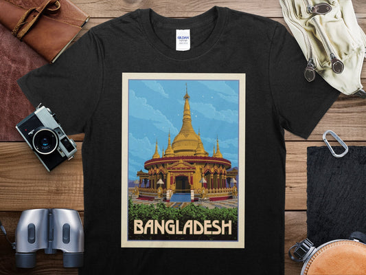 Vintage Bangladesh T-Shirt , Bangladesh Travel Shirt