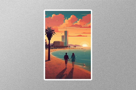 Wholesale Vintage Barcelona 4 Travel Sticker