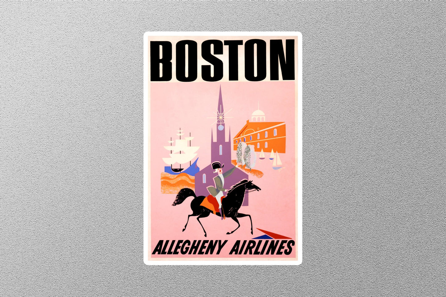 Wholesale Vintage Boston Travel Stickers