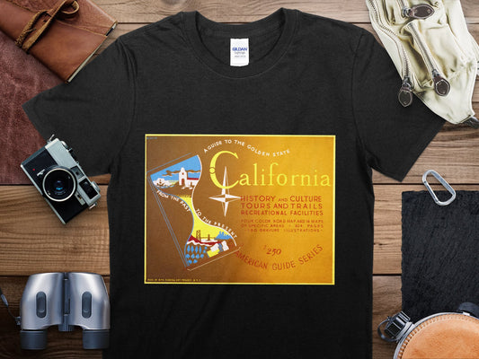 Vintage California T-Shirt, California Travel Shirt