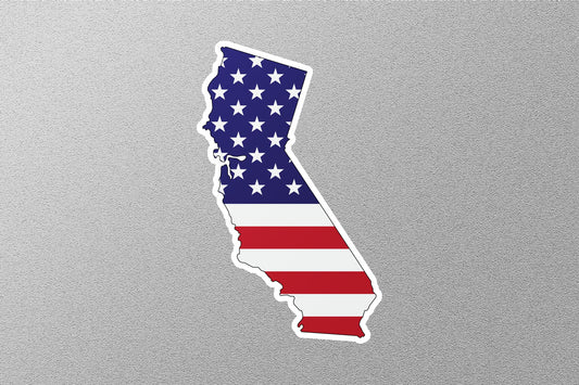 California 1 State Sticker
