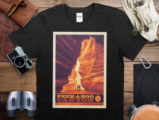 Vintage Canyon T-Shirt , Canyon Travel Shirt