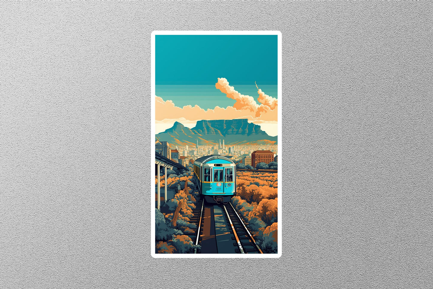 Wholesale Vintage Cape Town 2 Travel Sticker