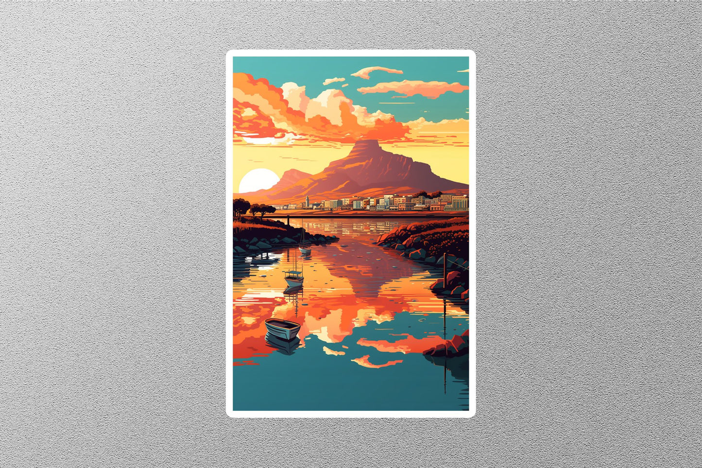 Wholesale Vintage Cape Town 4 Travel Sticker