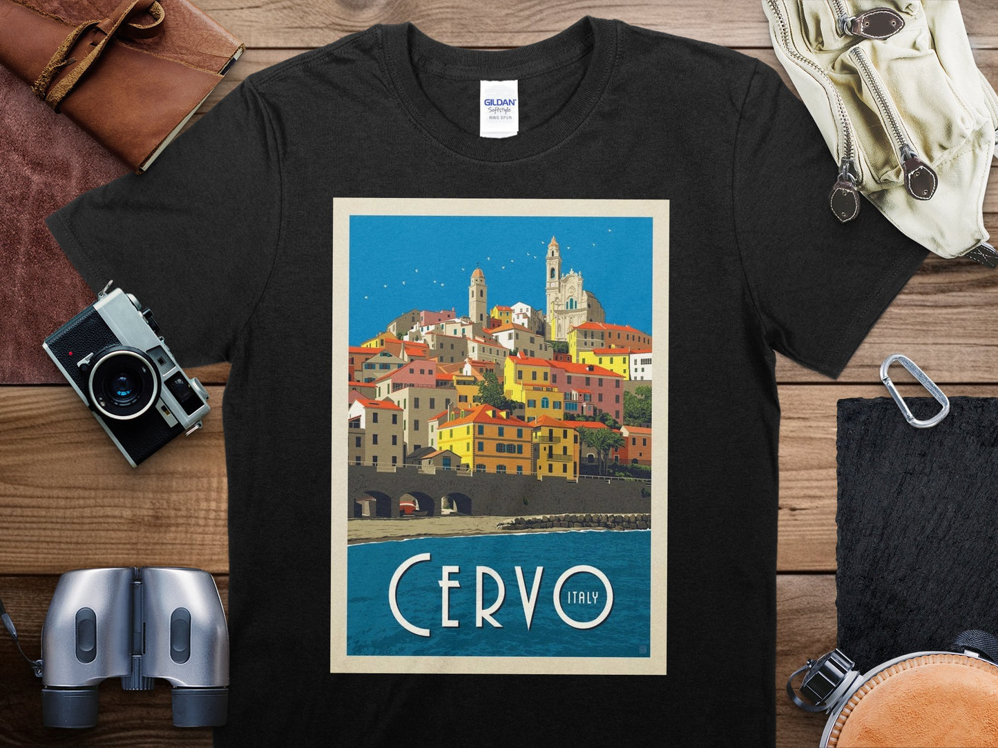 Vintage Cervo Italy T-Shirt , Cervo Italy Travel Shirt