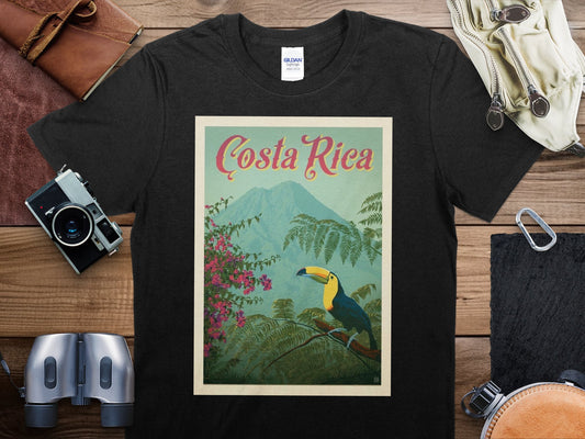 Vintage Costa Rica T-Shirt, Costa Rica Travel Shirt