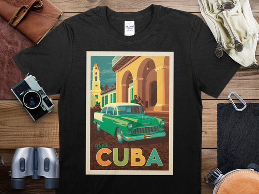 Vintage Cuba T-Shirt, Cuba Travel Shirt