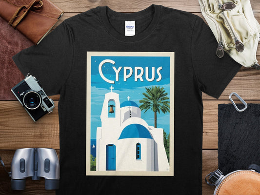 Vintage Cyprus T-Shirt, Cyprus Travel Shirt