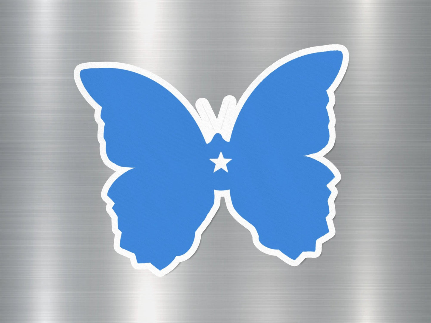 Somalia Butterfly Flag Sticker