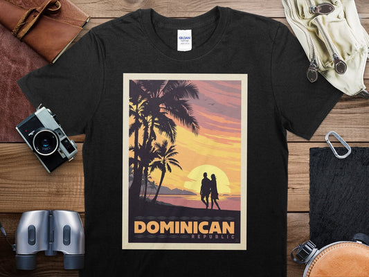 Vintage Dominican T-Shirt, Dominican Travel Shirt