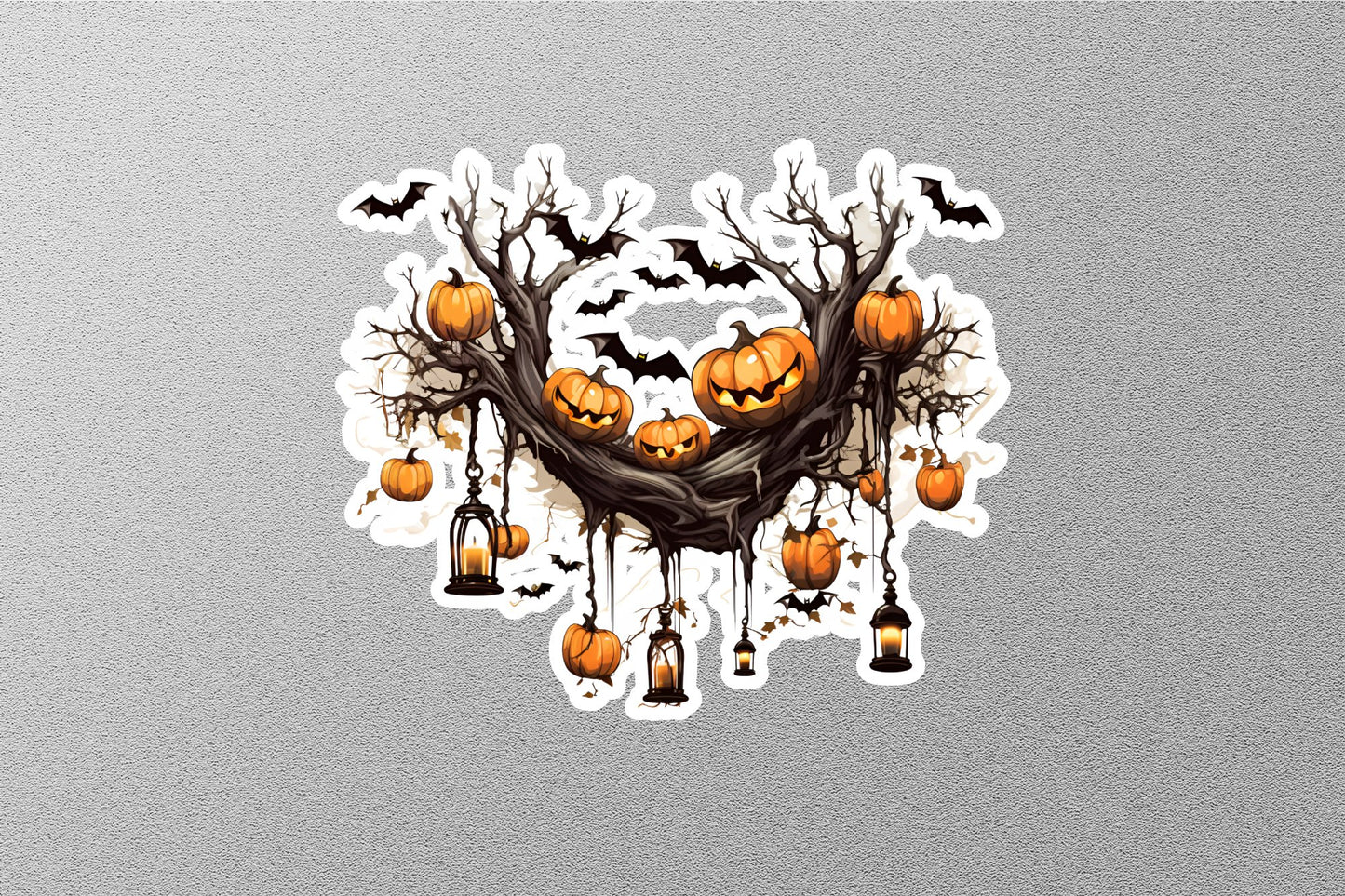 Holiday Vibes Sublimation Halloween Sticker