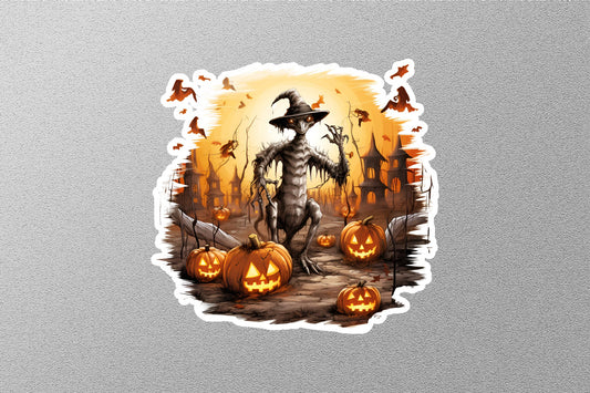 Horror Character Halloween Sticker