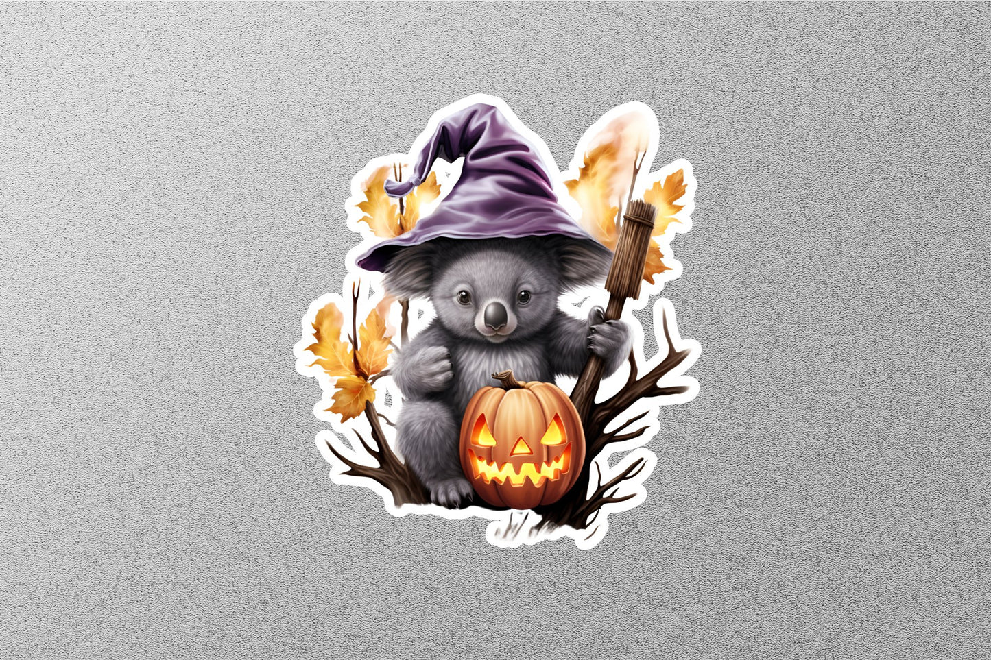 Cute Koala Halloween Sticker