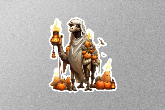 Lawrence of Arabia Camel Halloween Sticker