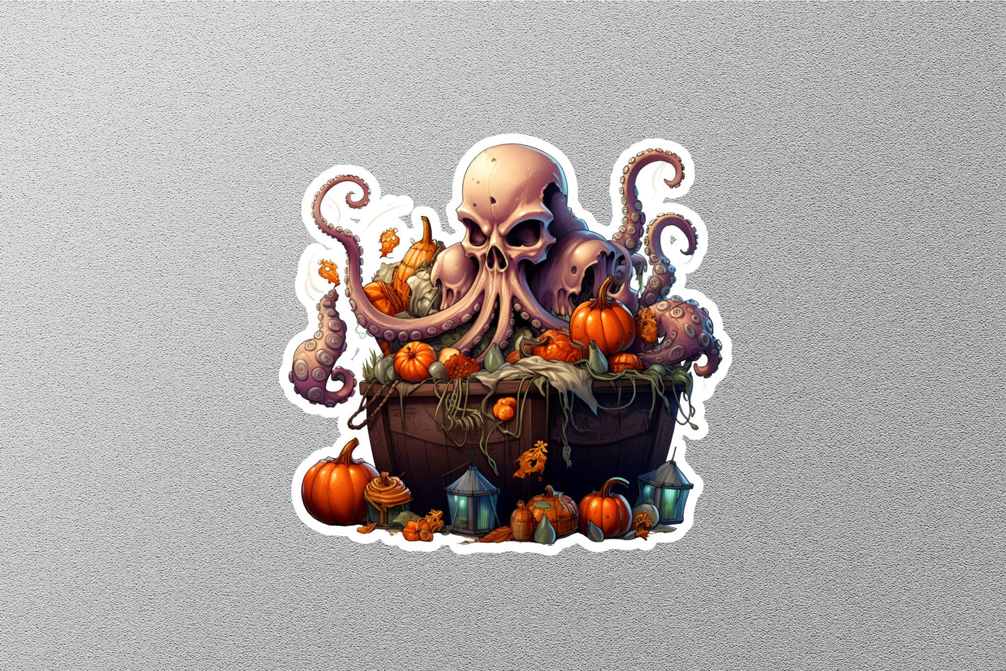 Premium Skull Halloween Sticker