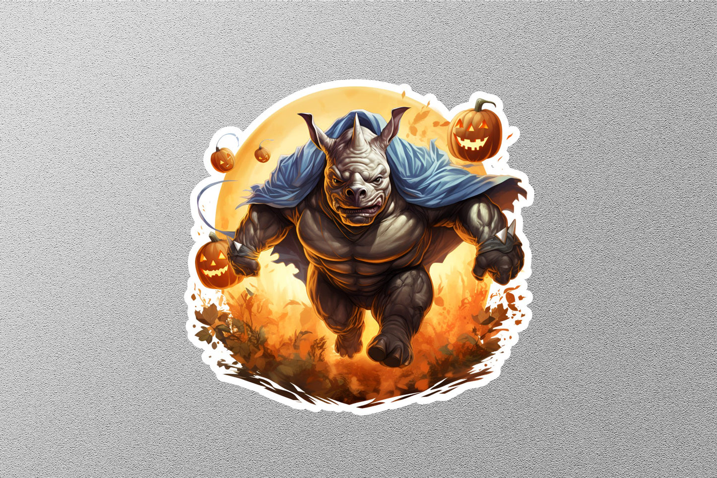 Wholesale Rhinoceros Halloween Sticker