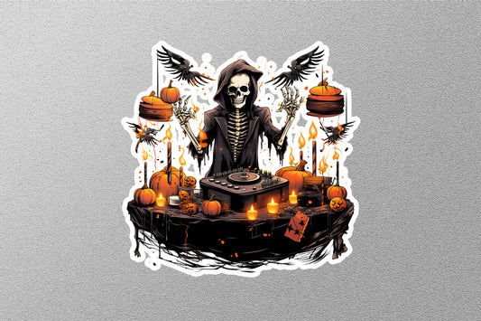 DJ Brook Halloween Sticker