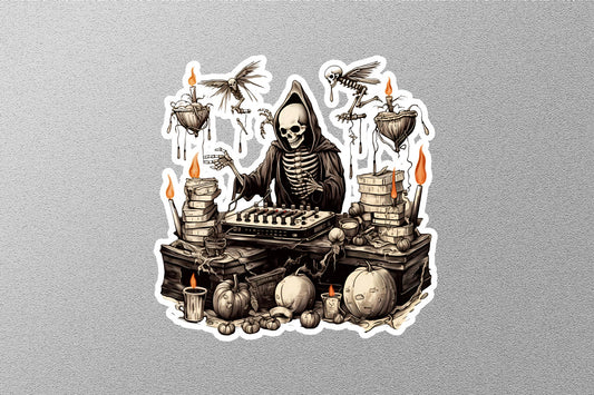 DJ Brook Halloween Sticker