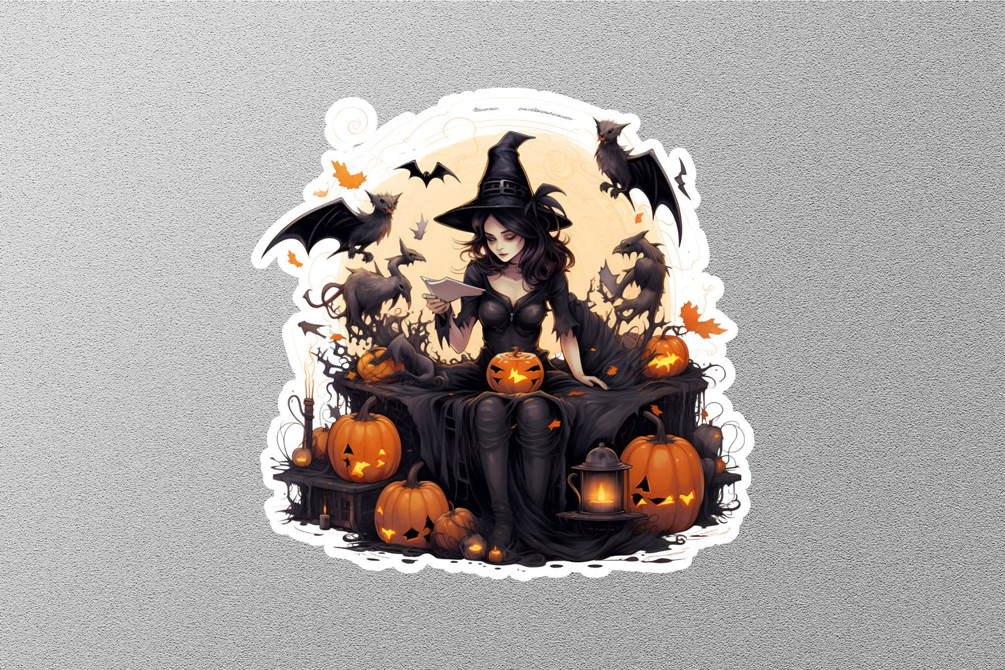 Wholesale Halloween Witch Sticker