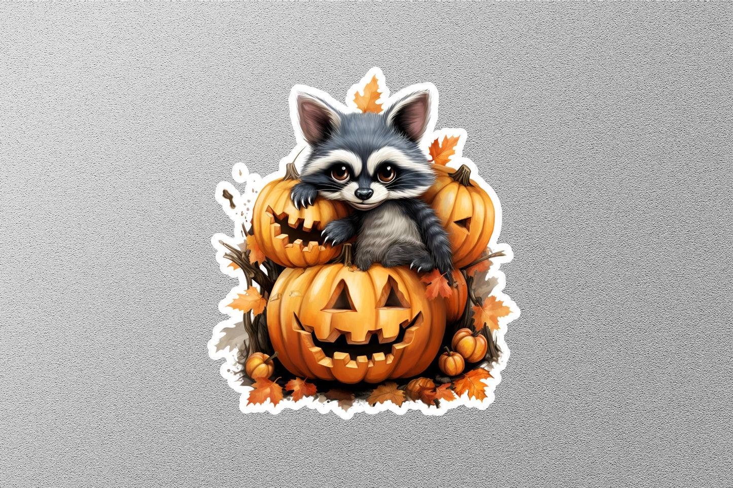 Wholesale Evil Pumpkin Halloween Sticker