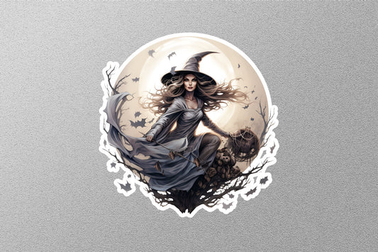 Wholesale Halloween Witch Sticker