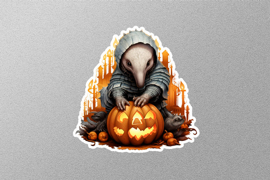 Cute Anteater Halloween Sticker