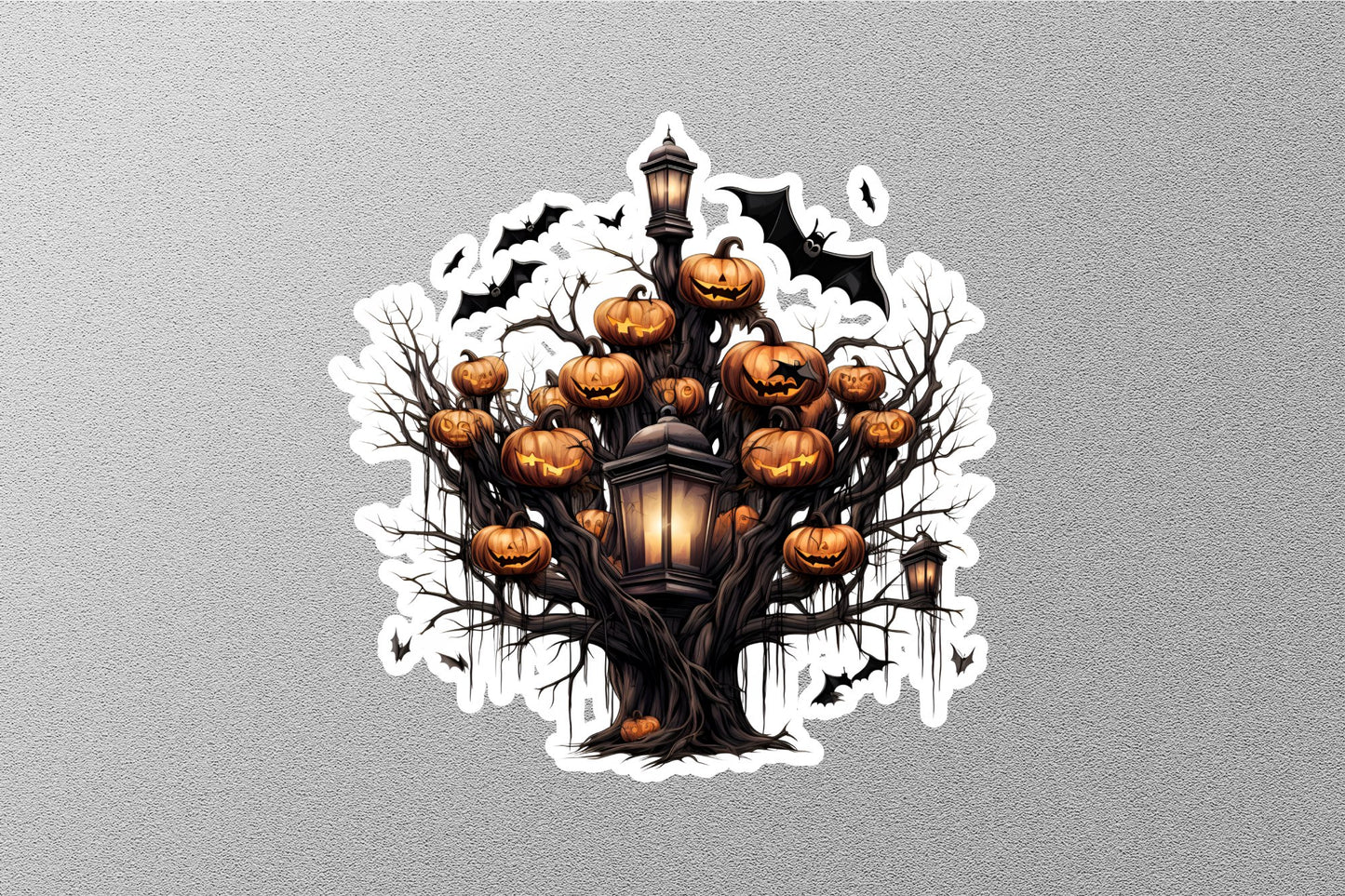Spooky tree Halloween Sticker