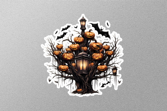 Spooky tree Halloween Sticker