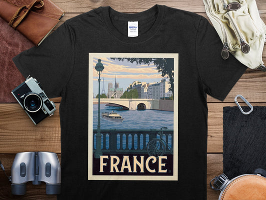 Vintage France T-Shirt, France Travel Shirt