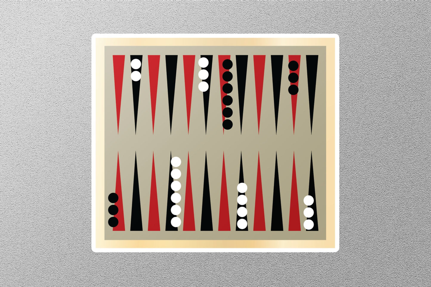 Wholesale Backgammon Sticker