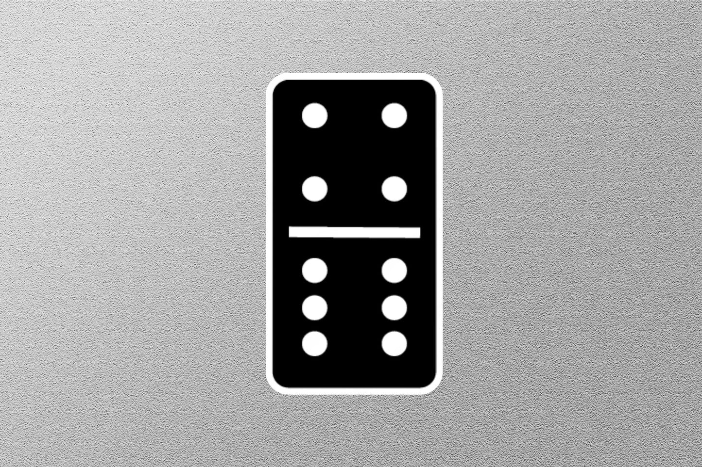 Wholesale Black Dominoes Sticker