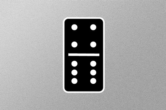Wholesale Black Dominoes Sticker