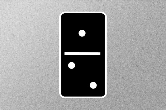 Wholesale Black Dominoes Sticker