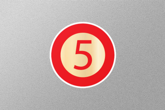Wholesale Five-Ball Pool Sticker