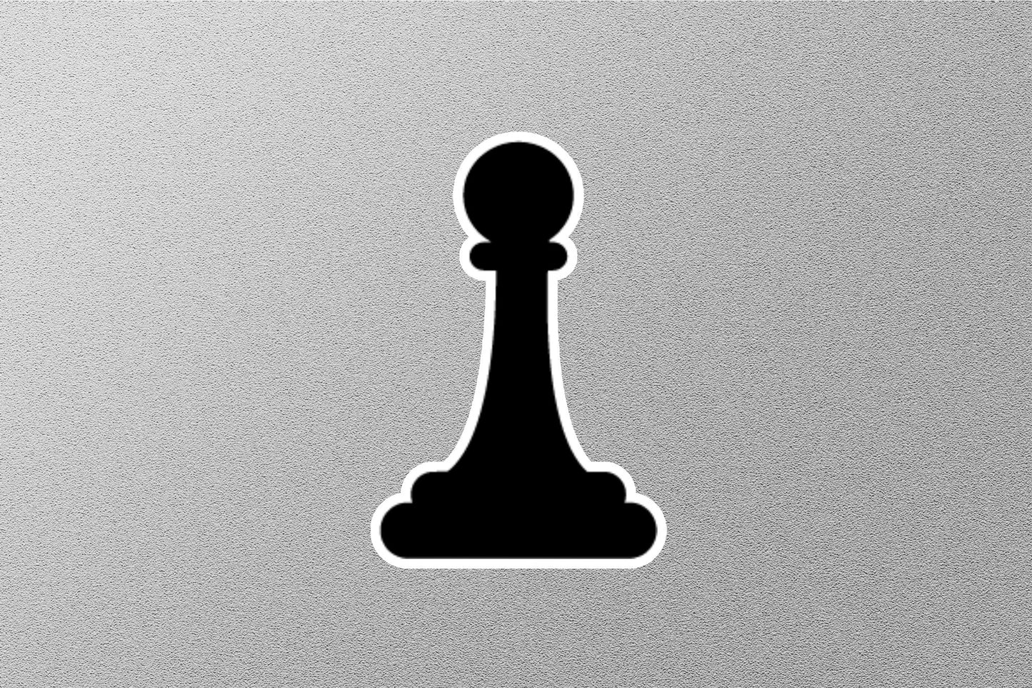Wholesale Black Chess Pawn Sticker
