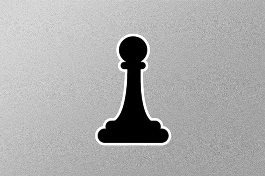 Wholesale Black Chess Pawn Sticker