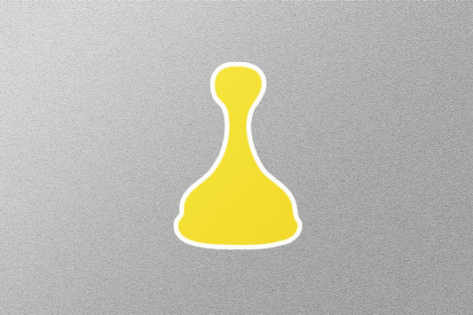 Wholesale Yellow Chess Pawn Sticker