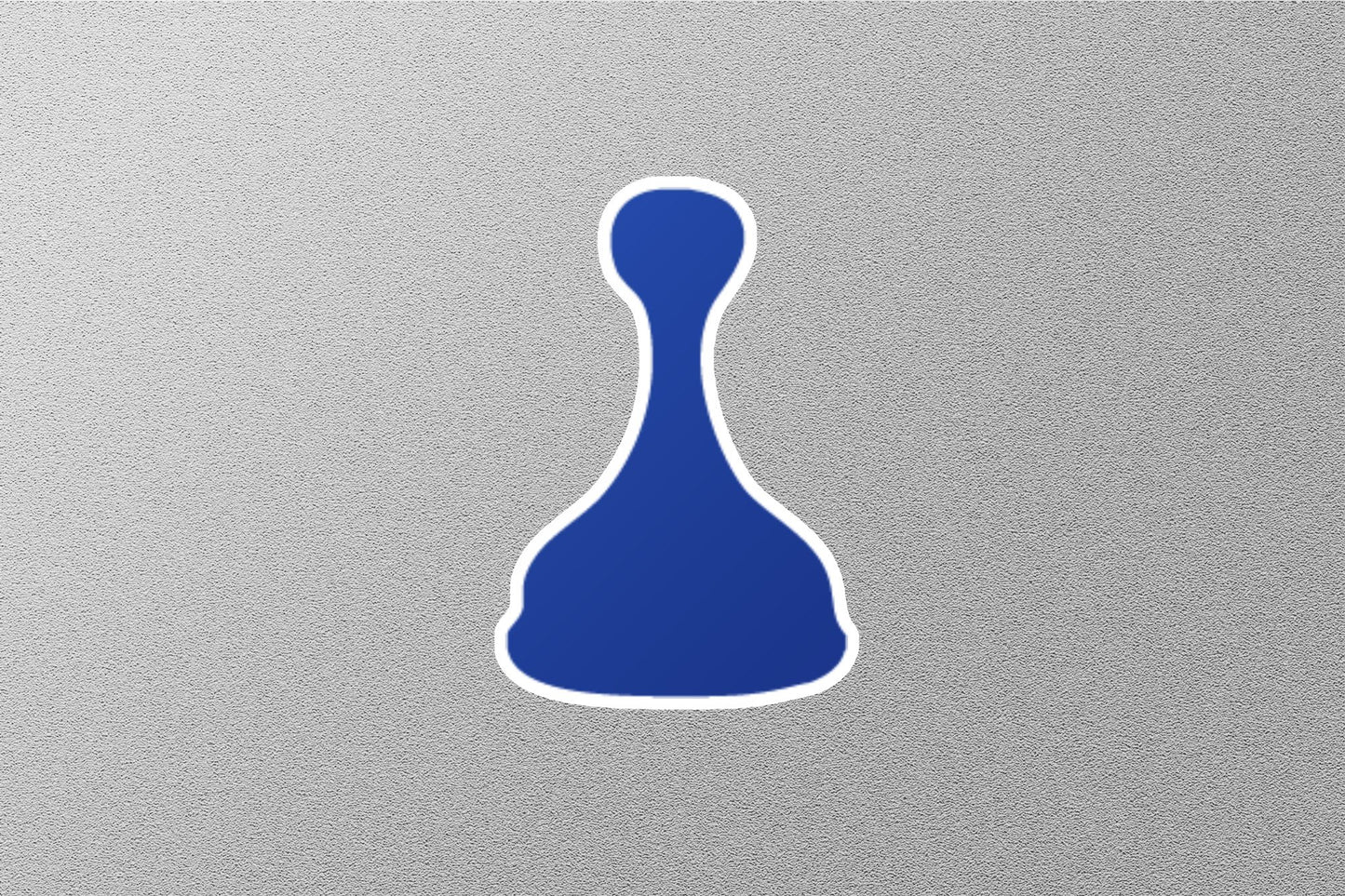 Wholesale Blue Chess Pawn Sticker