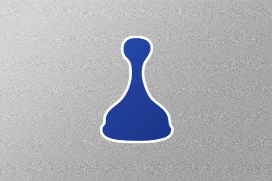 Wholesale Blue Chess Pawn Sticker