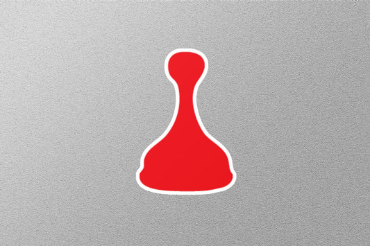 Wholesale Red Chess Pawn Sticker