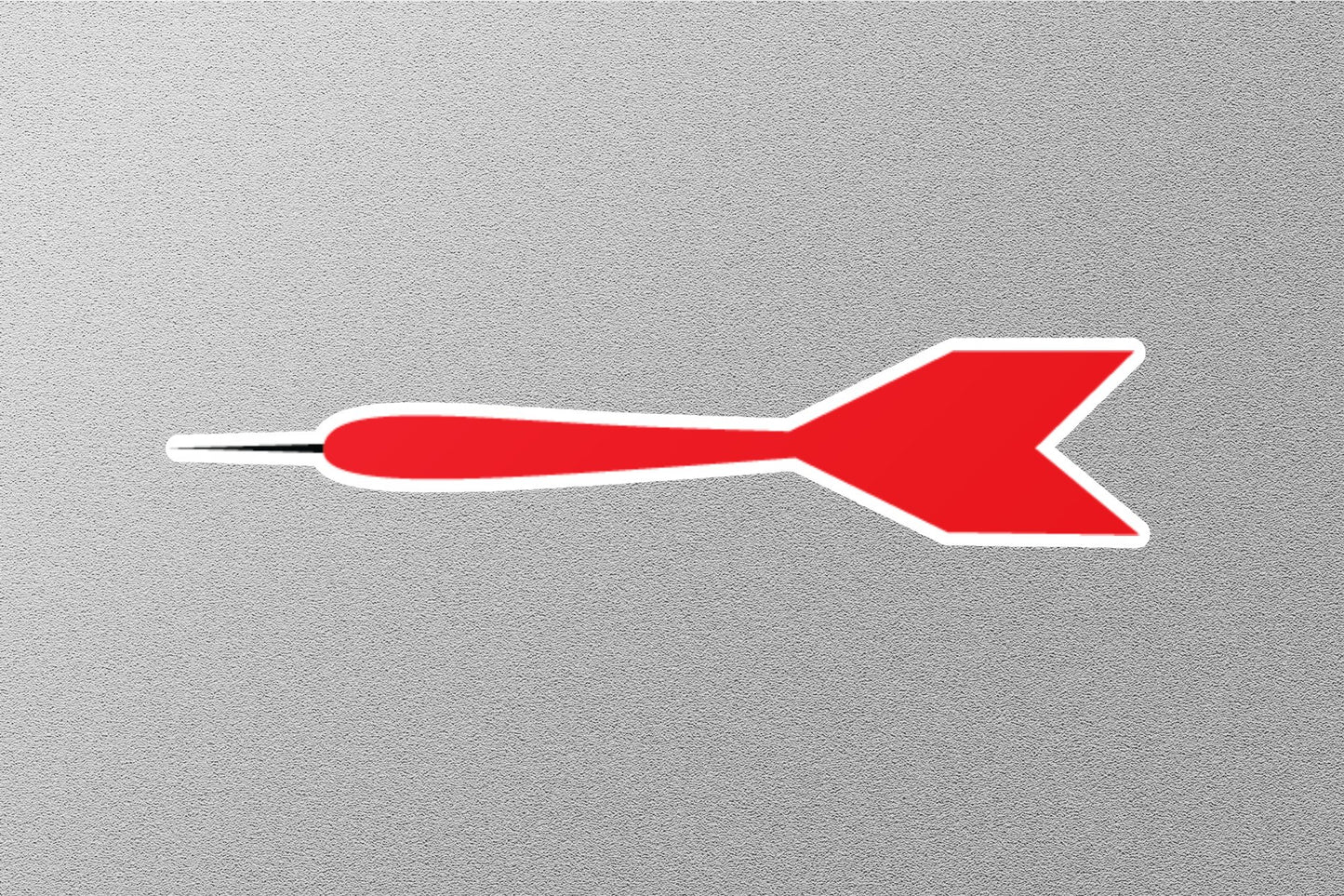 Red Shooting Arrows Sticker