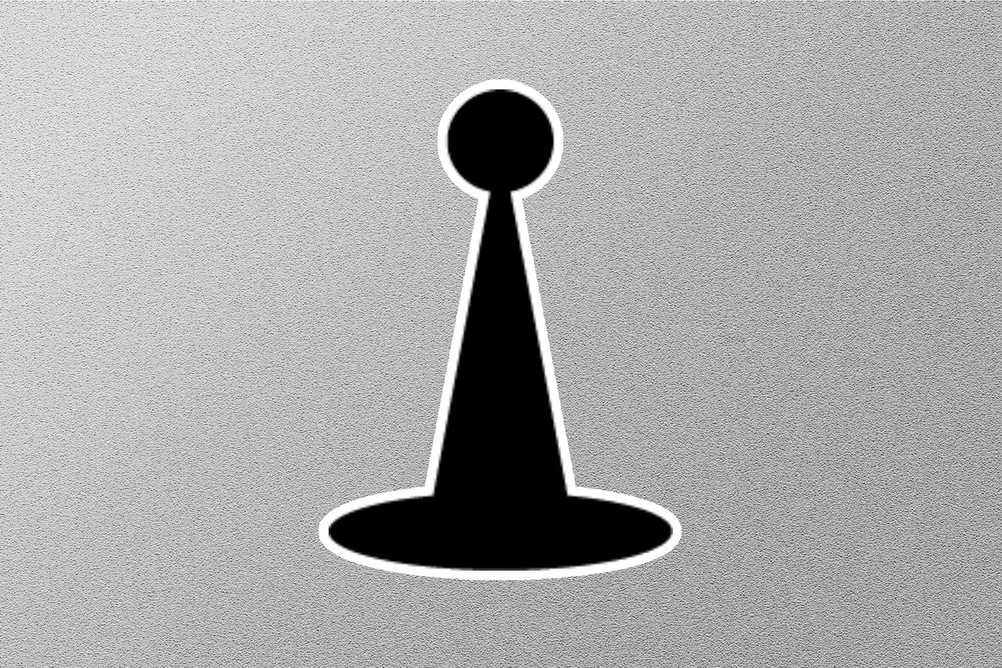 Wholesale Black Game Piece Icon Sticker