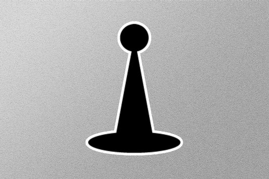 Wholesale Black Game Piece Icon Sticker