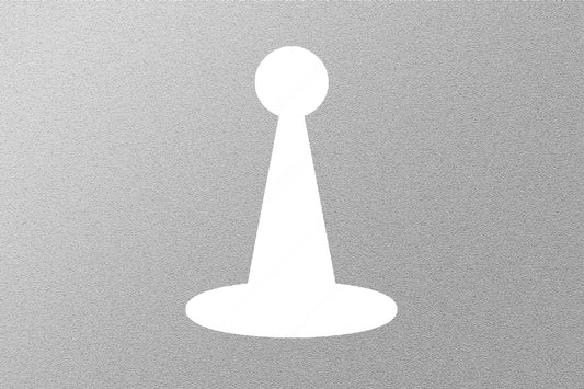Wholesale White Game Piece Icon Sticker