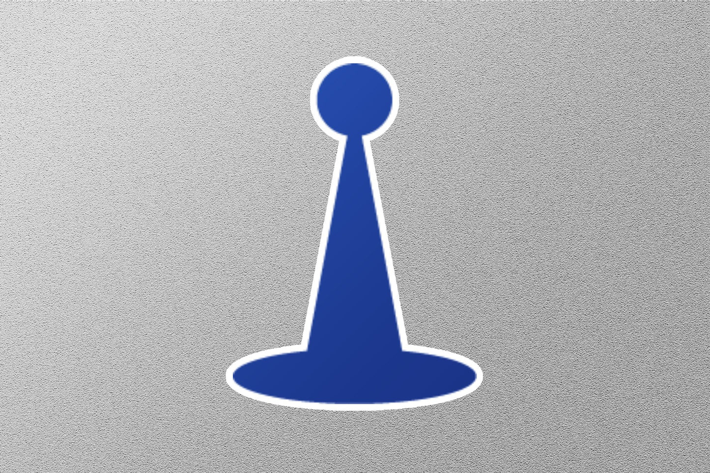 Wholesale Blue Game Piece Icon Sticker